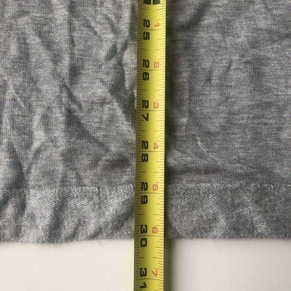 Splendid Sweatshirt Sweater Mini Dress Size Medium Heather Gray - Picture 7 of 11